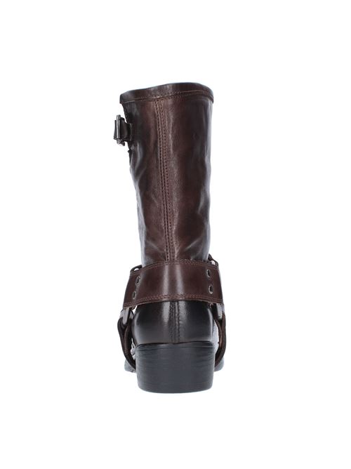 Leather ankle boots JP/DAVID | 3609/1 PAPUAMARRONE